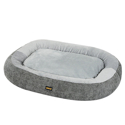 Skylos Pet Bed Washable Plush Orthopedic Soft Non Slip Mat Indoor Pet Cushion L