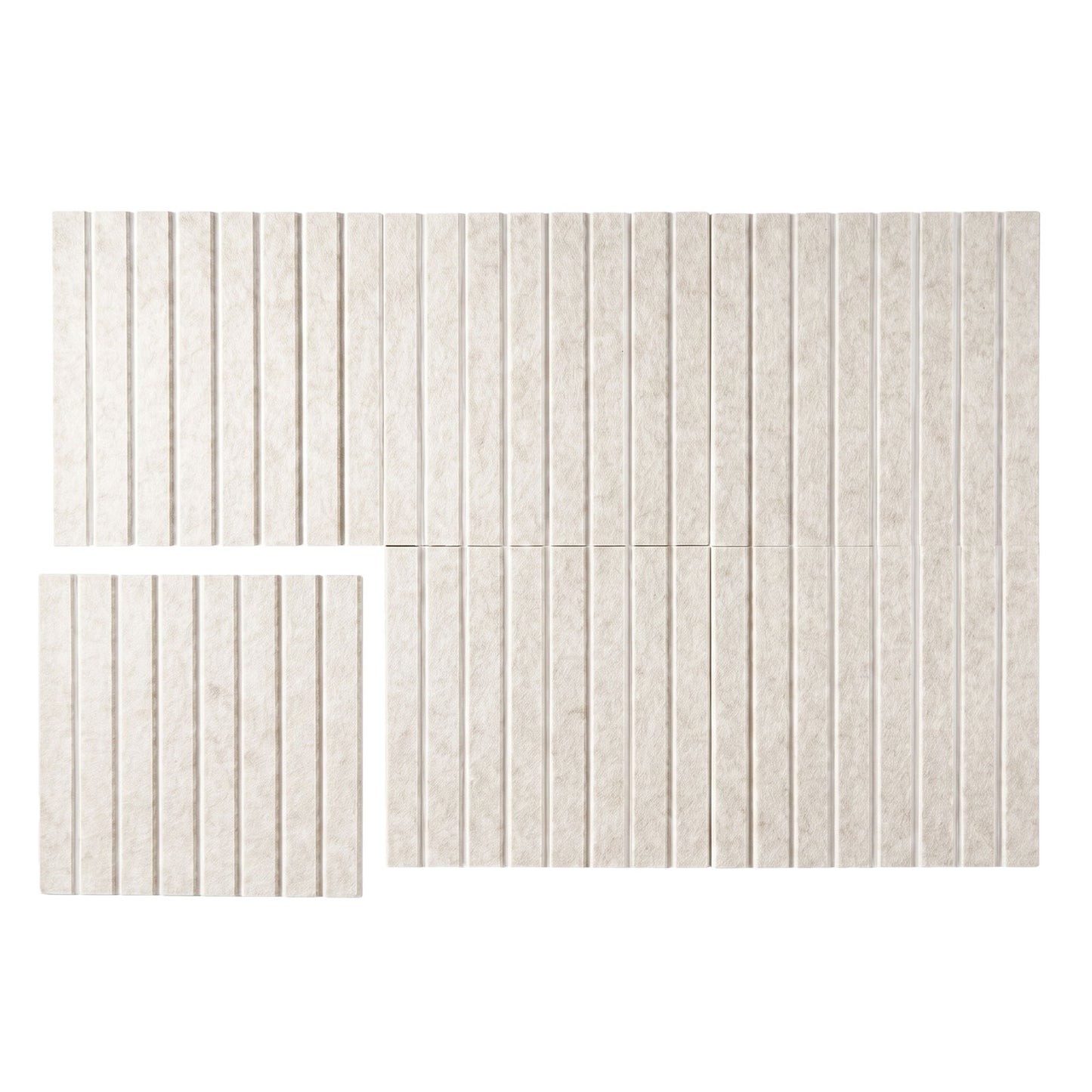 Levede Felt Notice Board 6/12 Pack Wall Tiles Pin Meaasge Board Self Adhesive
