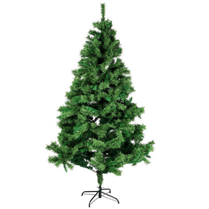 Santaco Christmas Tree 2.1m 797 PVC Tips Metal Base Xmas Decor Indoor Green