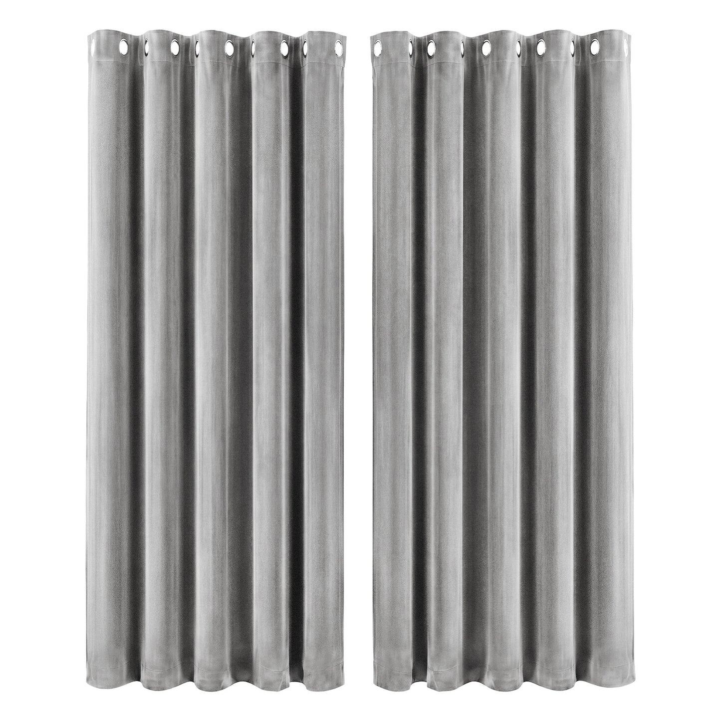 Marlow Thick Thermal Blackout Curtains Velvet Eyelet Ring Top Ready Made