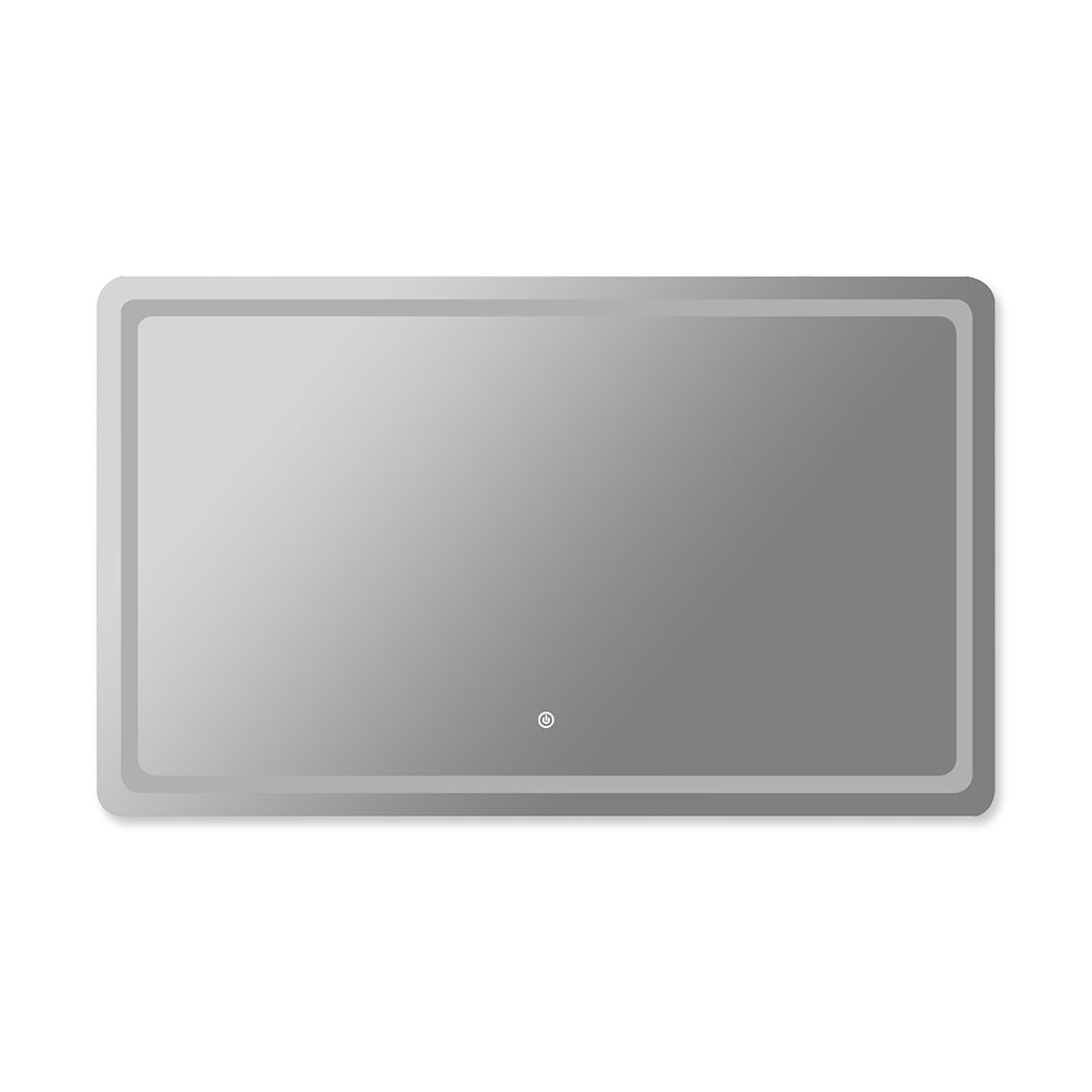 Emitto LED Wall Mirror Anti-fog Bathroom Mirrors Makeup Light 100x70cm