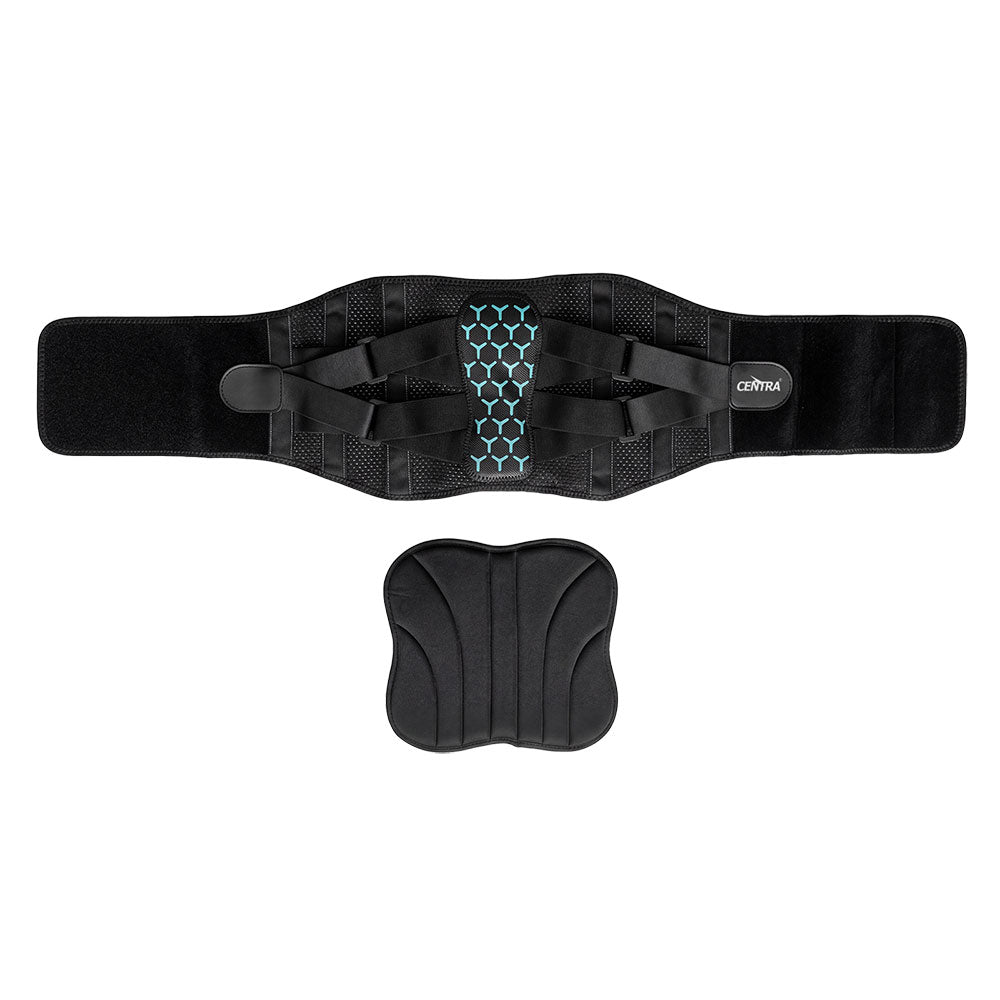 Centra Back Lumbar Support Belt Lower Back Brace for Lifting Work Pain Relief