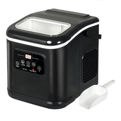 Spector Countertop Ice Cube Maker Machine 12Kg Automatic 2 Size Self Cleaning