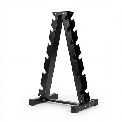 Centra Hex Dumbbells Stand 5-40kg Set Weight Storage Holder Rack Steel 6 Tier