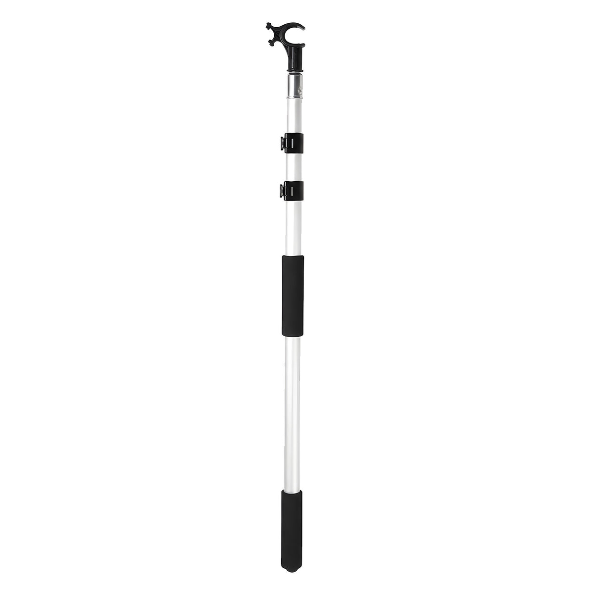 Levede Skylight Opener Telescopic Window Pole 1.1-2m Roof Window Aluminium Black