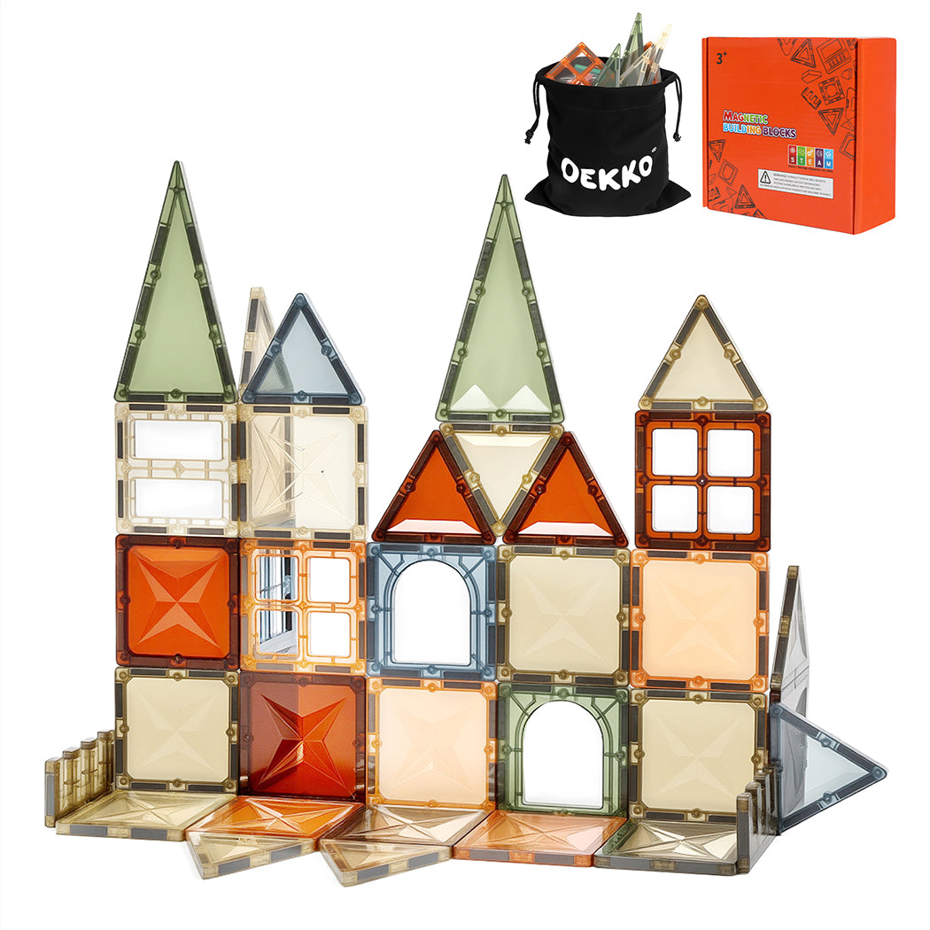Dekko Magnetic Building Blocks Kids Magnetic Tiles Educational Construction Toy