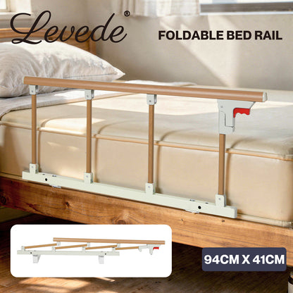 Levede Mobility Bed Grab Rails Folding Guard Safety Elderly Adults Assist 180kg