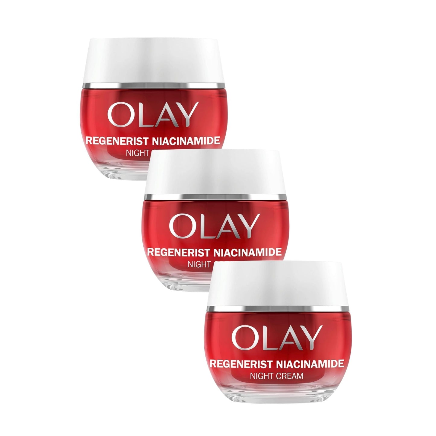 Olay Regenerist 50ml Night Cream Face Moisturiser x3