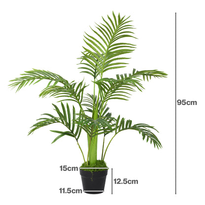 Levede Artificial Tree Fake Plant Indoor Home Office Decor Realistic Faux Tree