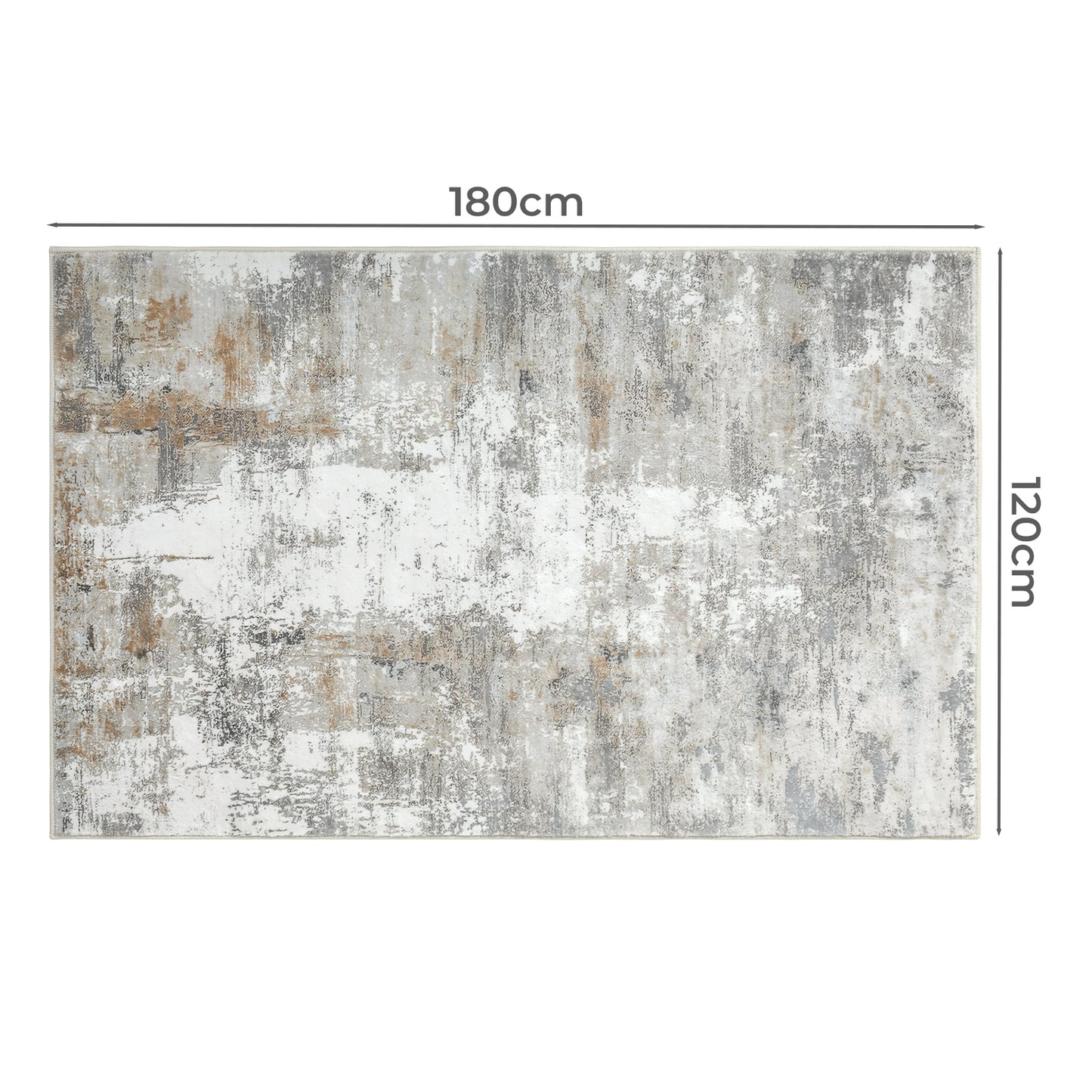 Marlow Floor Rug Carpet Washable Living Room Non Slip Soft Hallways Runner Green