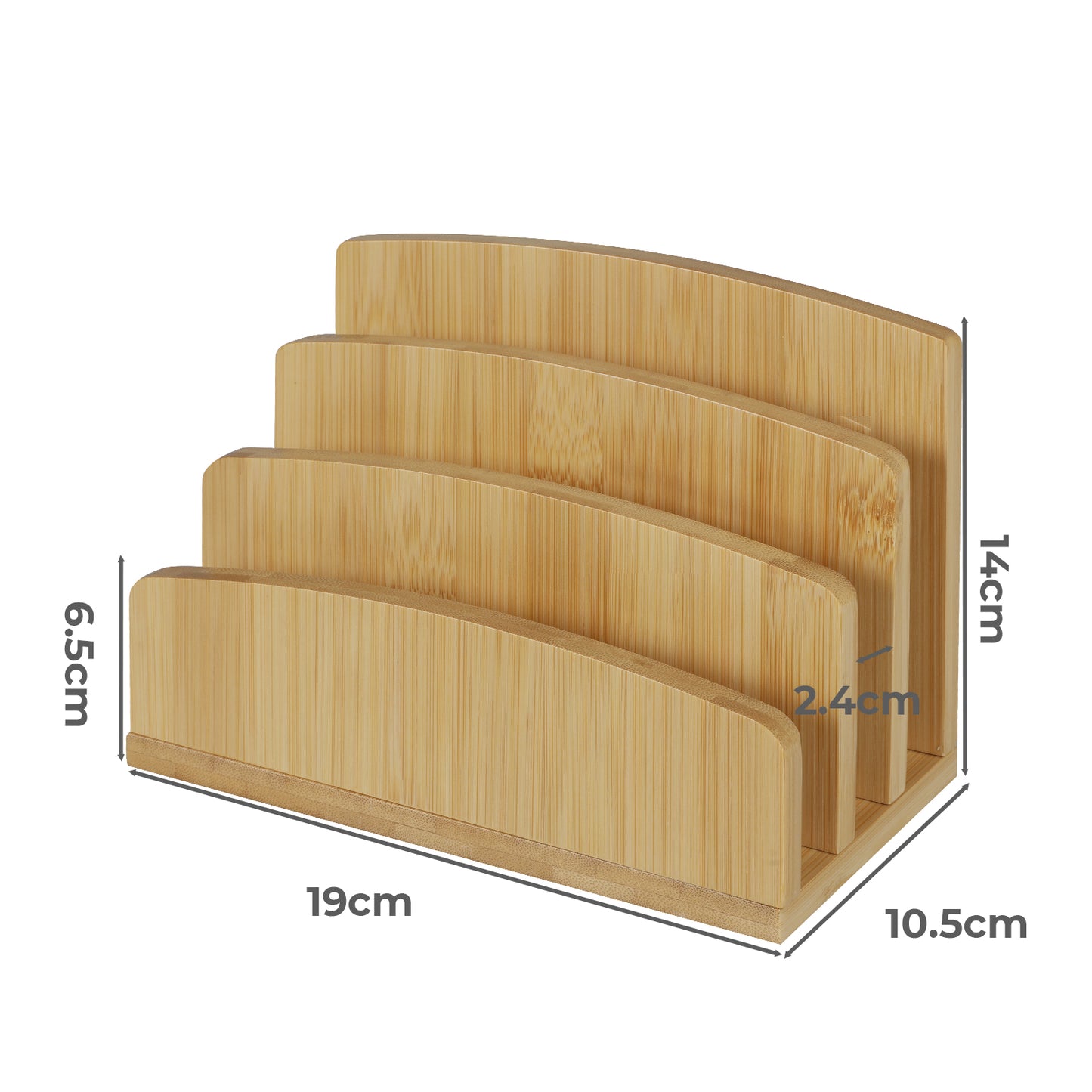 Levede Letter Paper File Storage Stand Rack Holder Tray Organiser Desktop Office