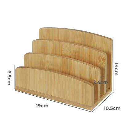 Levede Letter Paper File Storage Stand Rack Holder Tray Organiser Desktop Office