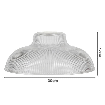 Emitto Ceiling Light Shade Pendant Glass Lamp Bistro Adjustable Clear Color