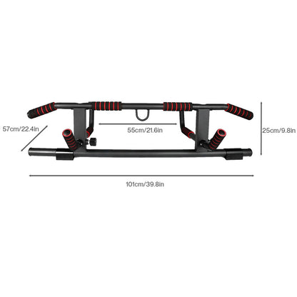 Centra Pull Up Bar Doorway Chin Up Bar Easier Strength Trainer Resistance Band