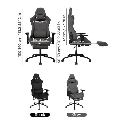 Ergonomic Office Chair Reclining Executive Chair Spring Seat Adjustable Armrest