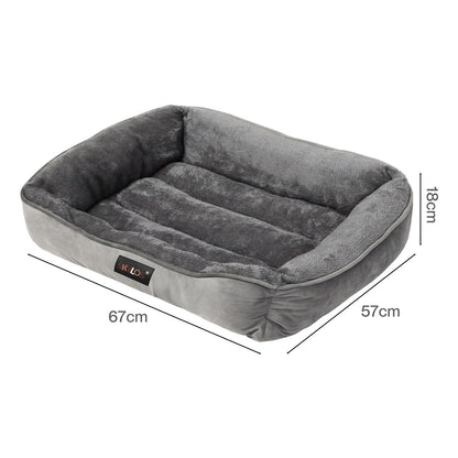 Skylos Orthopedic Dog Bed Soft Arctic Velvet Small Pet Bed Mattress Anti-Slip