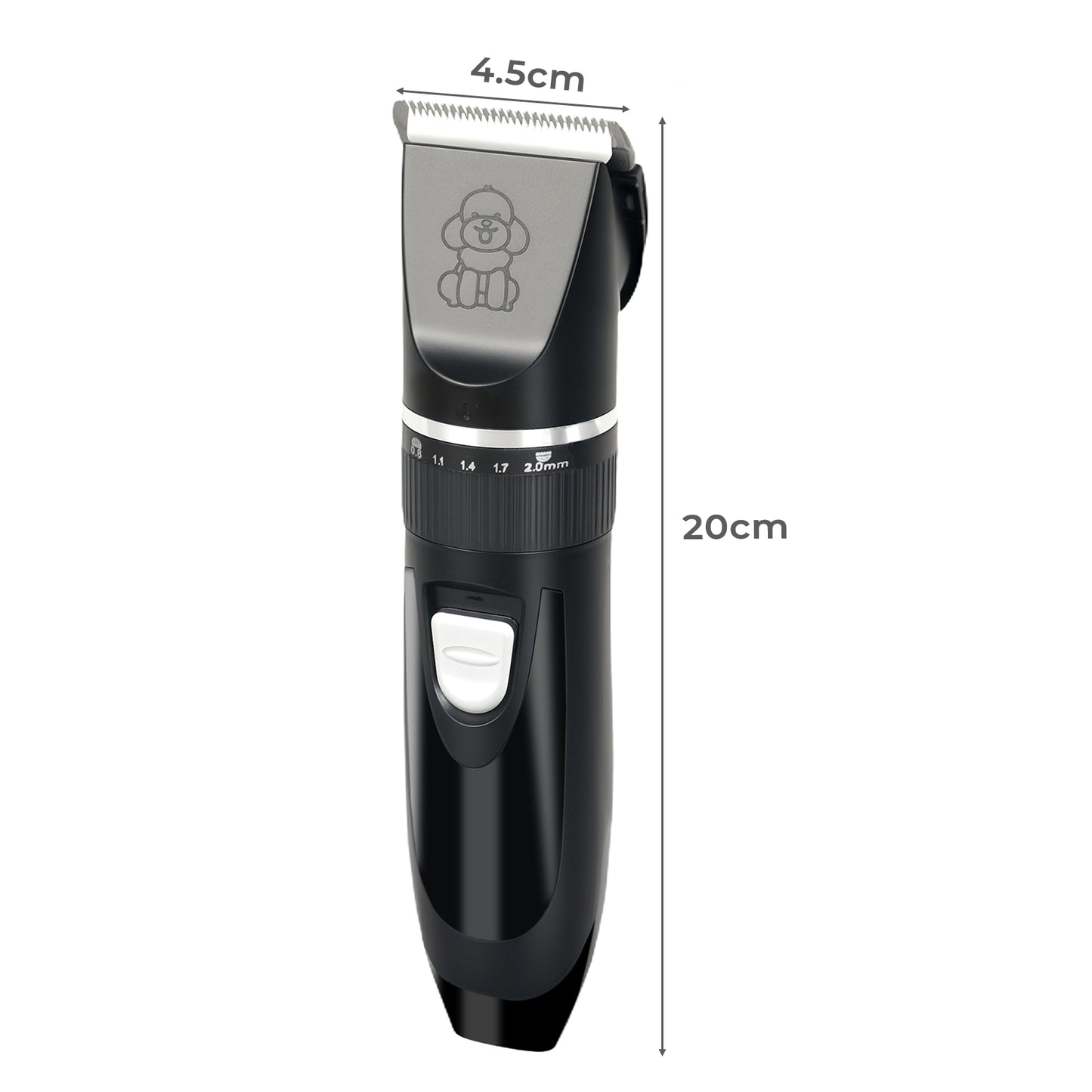 Skylos Pet Clipper Kit Dog Cat Grooming Cordless Low Noise Adjustable Trimmer