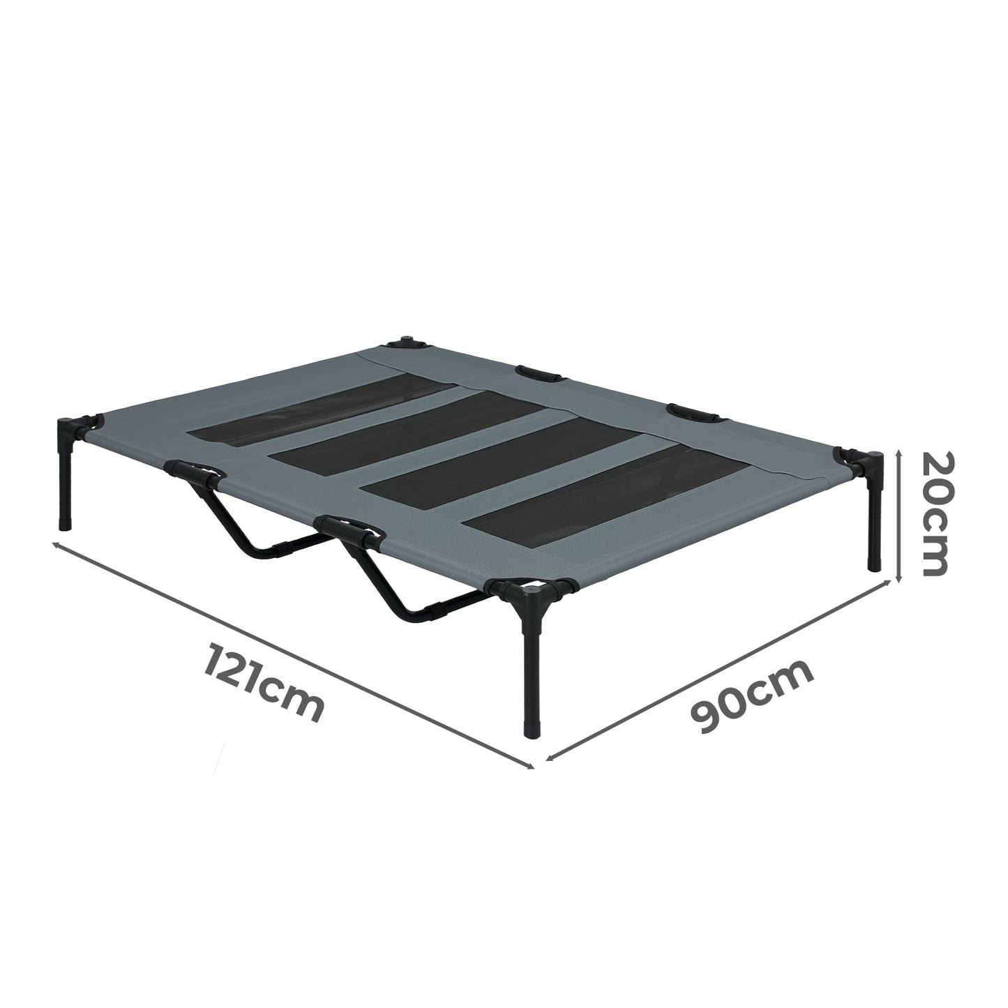 Skylos Raised Dog Bed Elevated Pet Bed Portable Outdoor Camping Cooling Mesh