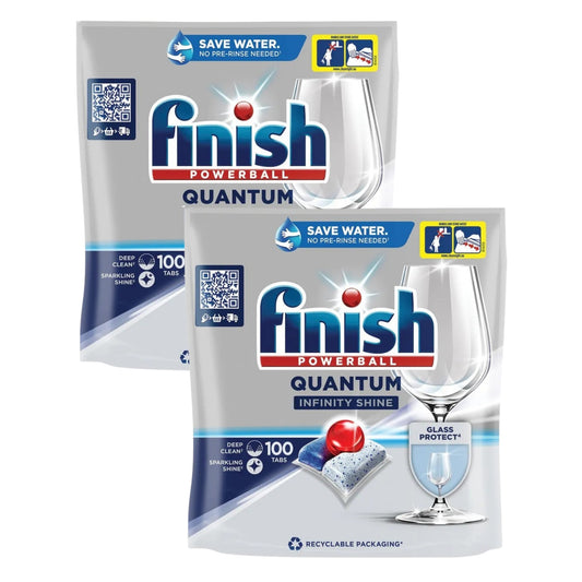 Finish Quantum Infinity Shine x 200 Dishwasher Tablets