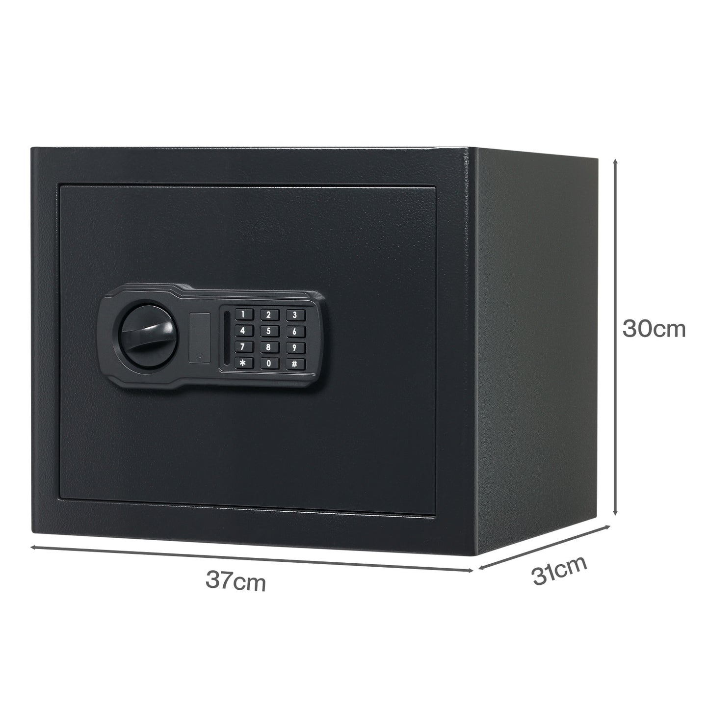 Levede Safe Box Digital Home Office Security Fireproof Code Emergency Key 31L