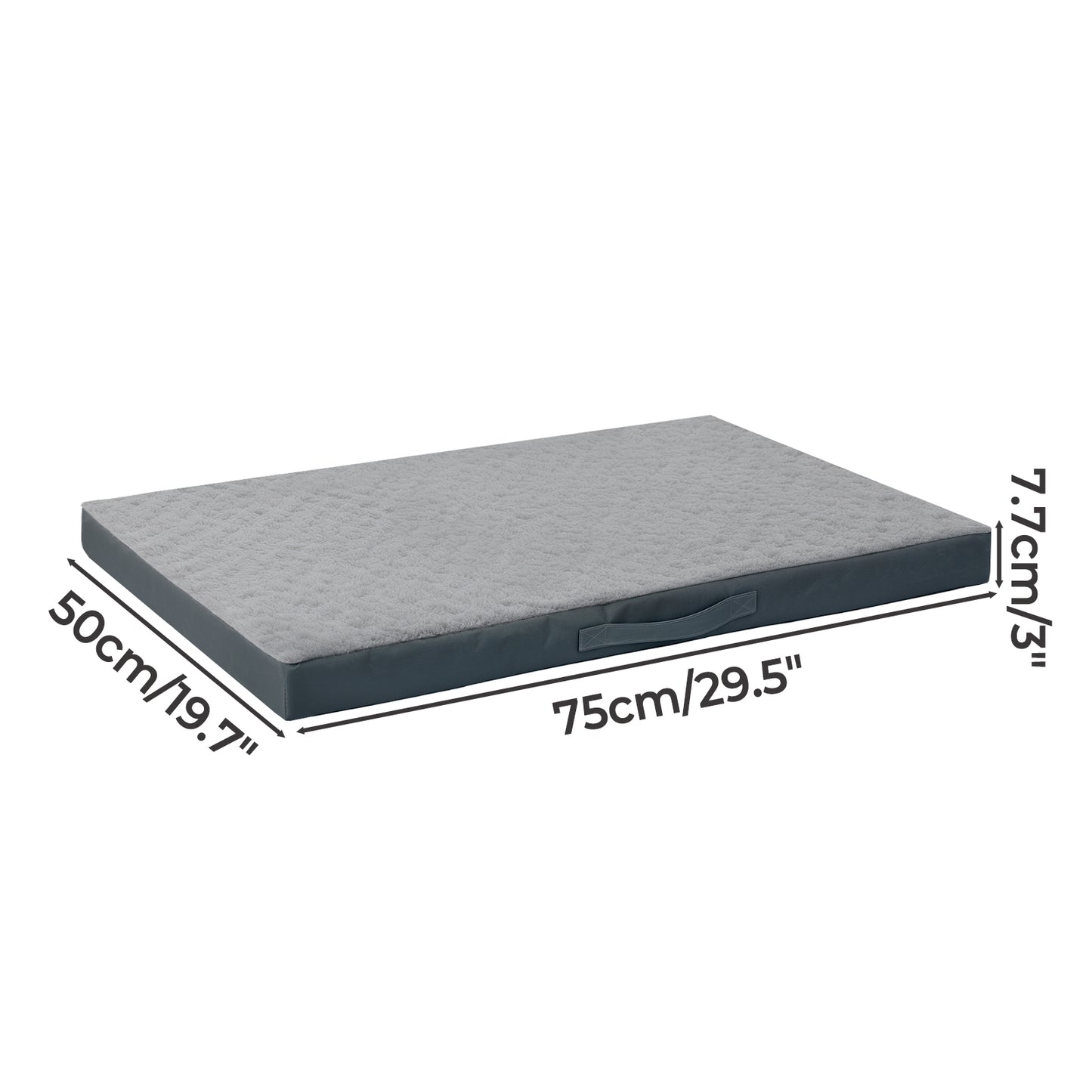 SKYLOS Washable Dog Bed Waterproof Plush Non-Slip Pet Mattress for Small Dogs