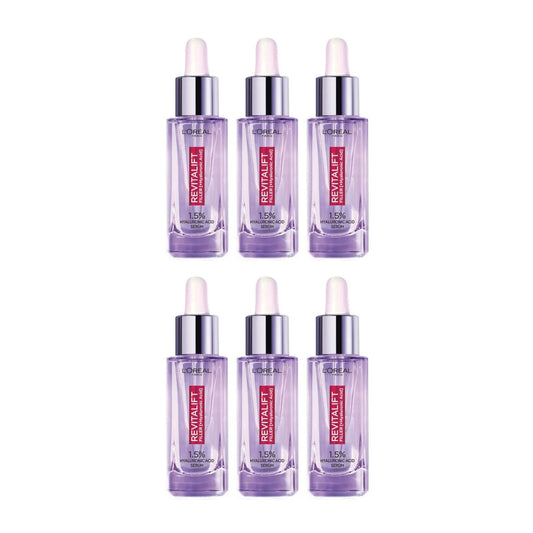 LOreal 30ml Revitalift Filler Hyaluronic Acid Serum x6