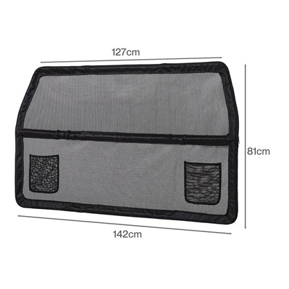 Skylos Dog Car Barrier Net Mesh Dog Guard Safety Boot Back Seat Pet Barrier