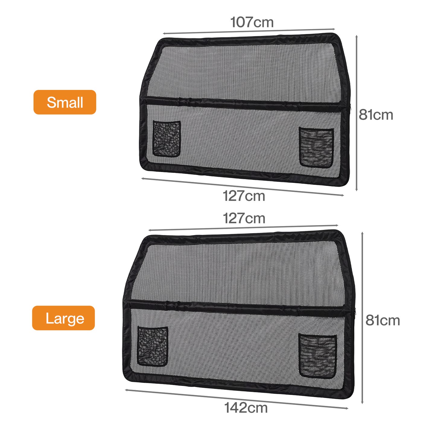 Skylos Dog Car Barrier Net Mesh Dog Guard Universal Vehicle Pet Safety Gate