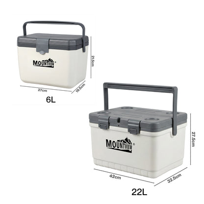 Mountview Cool Box White Portable Large Cooler Ice Food Camping Beach Picnic