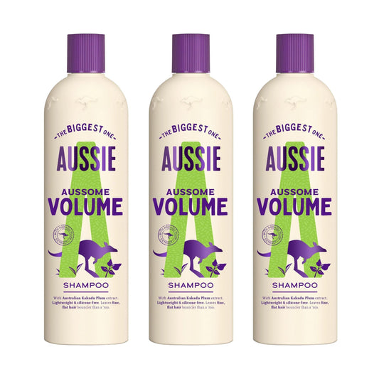 Aussie Aussome Volume Shampoo 675mL x3