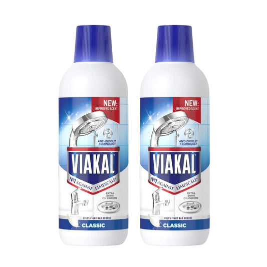 Viakal 500ml Classic Bathroom Limescale Remover Liquid x2