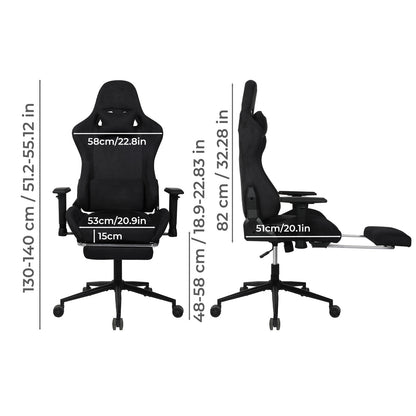 Ergonomic Office Chair 165° Reclining Executive Computer Chair with Spring Seat