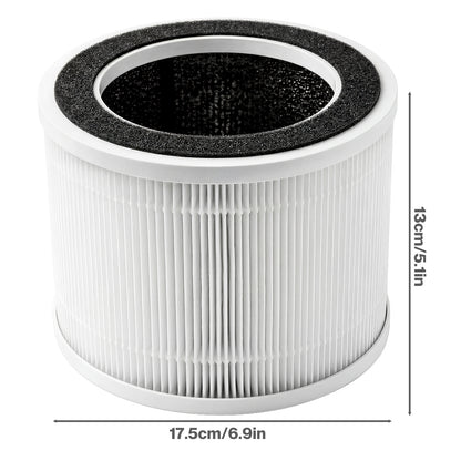 Spector Air Purifier Filter Core 3-in-1 HEPA High-Efficiency Activated Carbon
