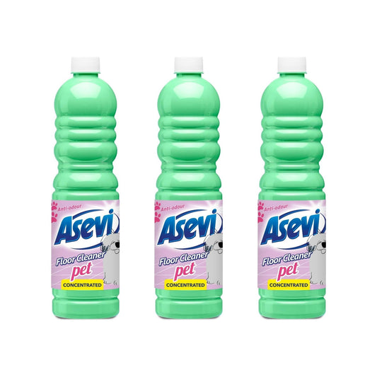 Asevi 1L Pet Floor Cleaner x3