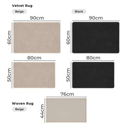 Marlow Heavy Duty Non-Slip Door Mat Entryway Bathroom Kitchen Floor Rug Washable