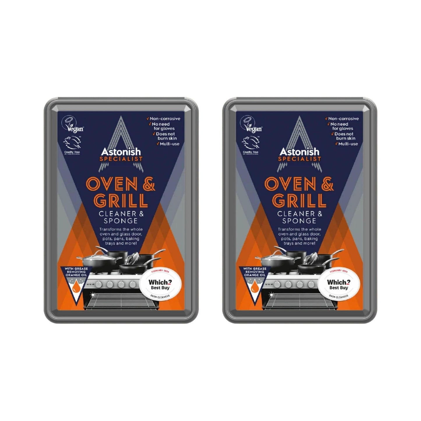 Astonish Special 250g Oven Cleaner x2