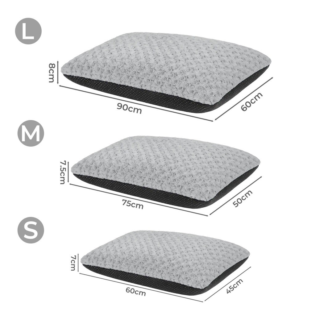 Skylos Pet Dog Bed Calming Anti Anxiety Cushion Warm Velvet Waterproof Washable