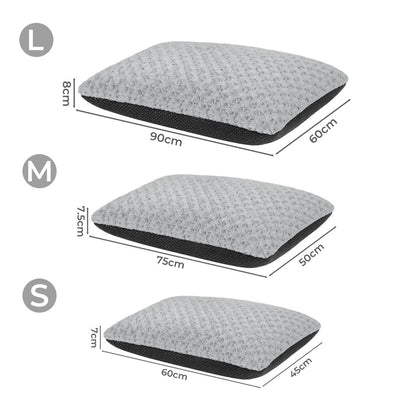 Skylos Pet Dog Bed Calming Anti Anxiety Cushion Warm Velvet Waterproof Washable