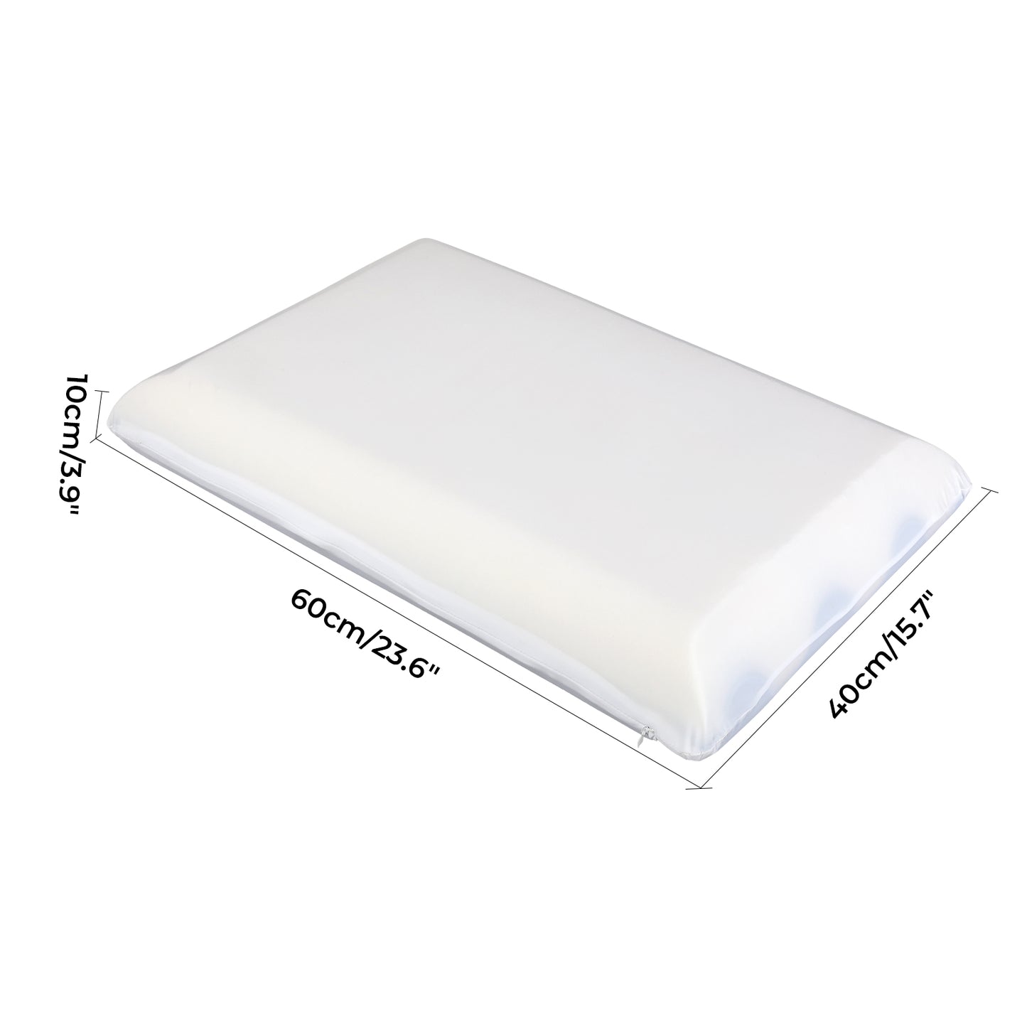 Lavio Luxury Pillow Firm Side Support Memory Foam with Soft Side Foam Reversible