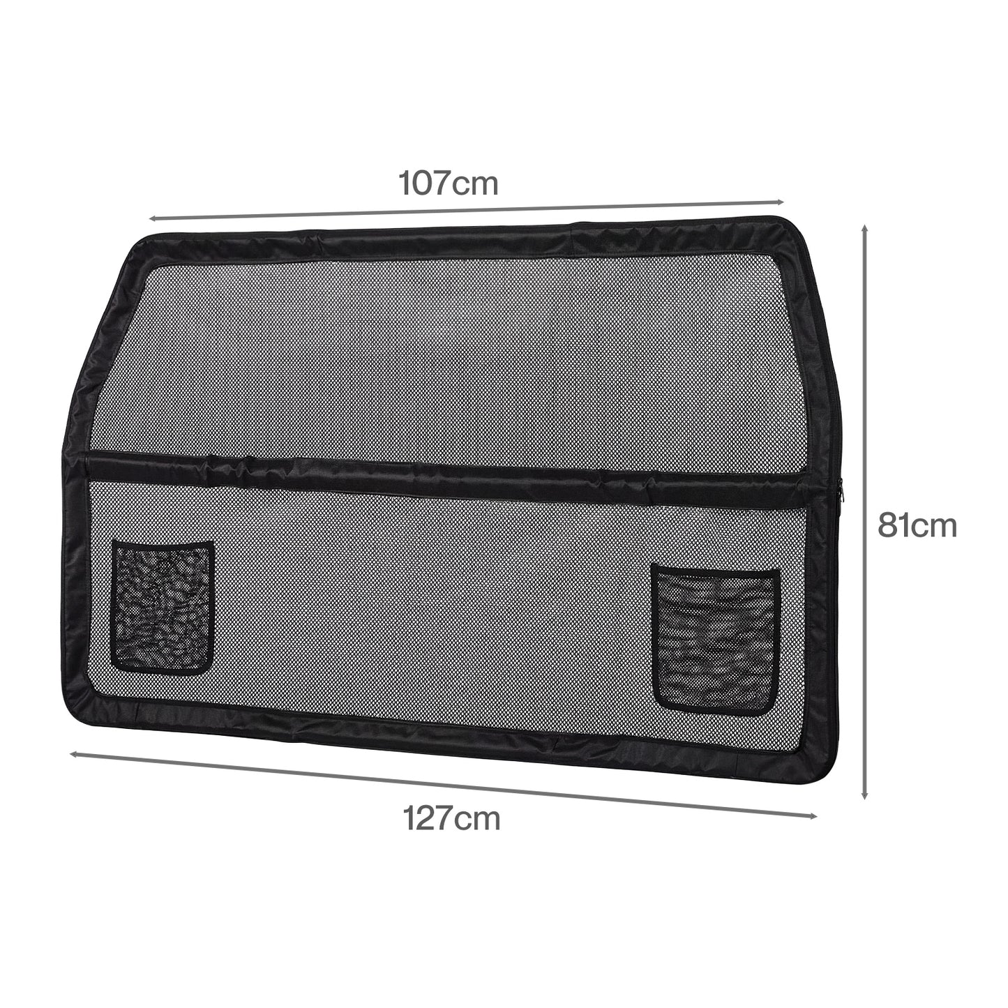 Skylos Dog Car Barrier Net Mesh Dog Guard Safety Car Boot Back Seat Pet Barrier