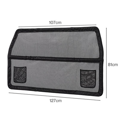 Skylos Dog Car Barrier Net Mesh Dog Guard Safety Car Boot Back Seat Pet Barrier