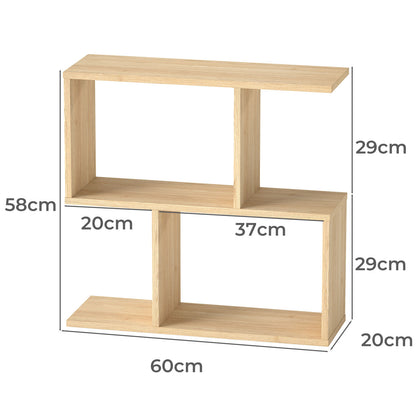 Levede Slim Sofa Side Table Narrow End Accent Table 3 Tier for Living Room 20cm
