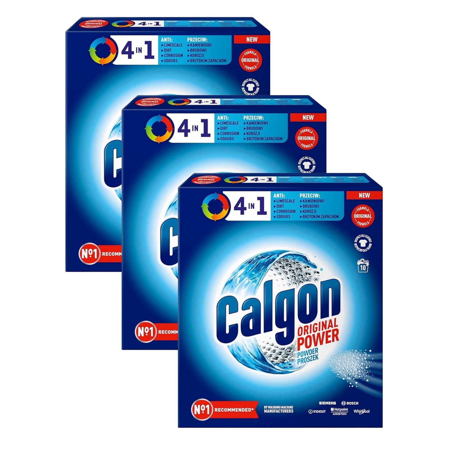 Calgon 4in1 Original Powder 500g x3