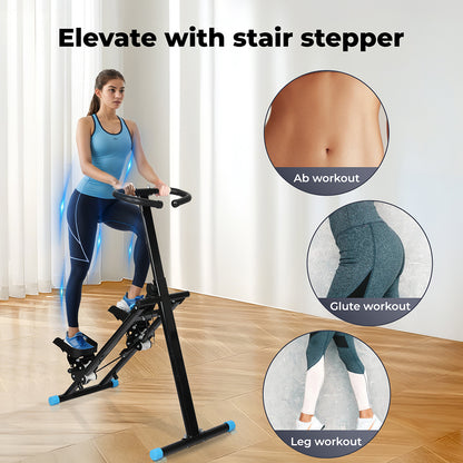 Centra Upgraded Vertical Stair Climber Foldable Stair Stepper Exercise Machine
