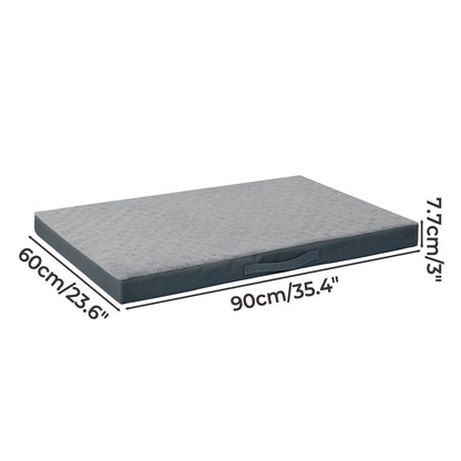 SKYLOS Washable Dog Bed Waterproof Plush Non-Slip Pet Mattress for Medium Dogs