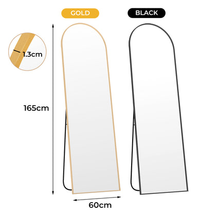 Levede 165X60CM Full Length Mirror Floor Standing Wall Mounted Mirror Home Decor