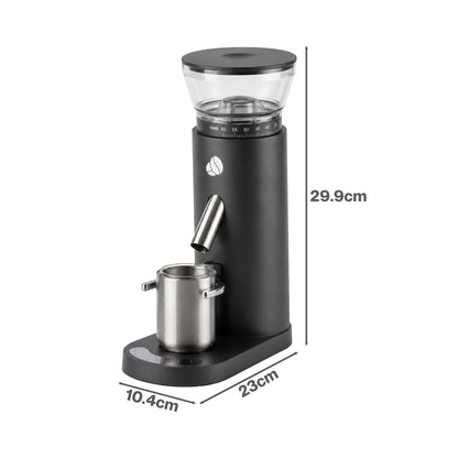 Spector Coffee Grinder 60-Setting Portable USB Rechargeable Burr Grinder Black
