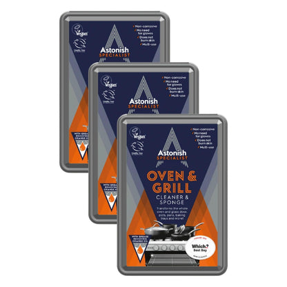 Astonish Special 250g Oven Cleaner x3