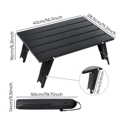 Levede Folding Camping Table Mini Aluminium Portable Picnic Desk Lightweight
