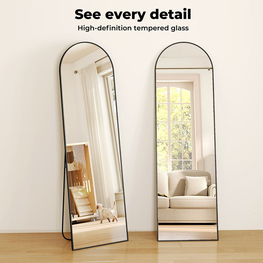 Levede 165X60CM Full Length Free Standing Floor Mirror Wall Mounted Home Decor